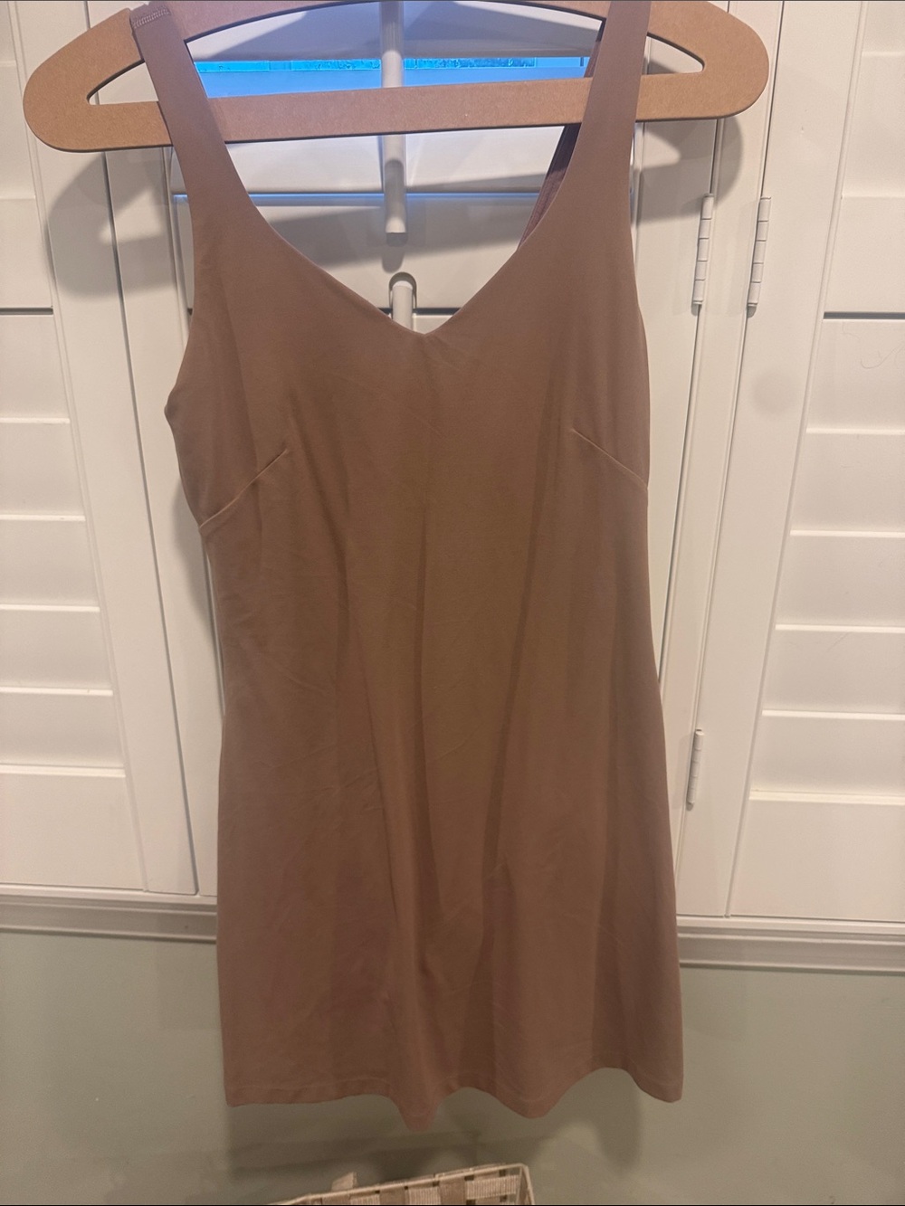 lululemon athletica Brown Tank Dress